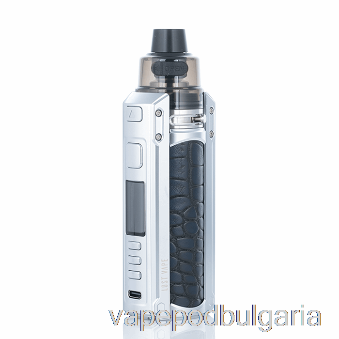 Vape Течности Lost Vape Ursa Quest 100w Pod Mod Kit неръждаема / крокодилска кожа